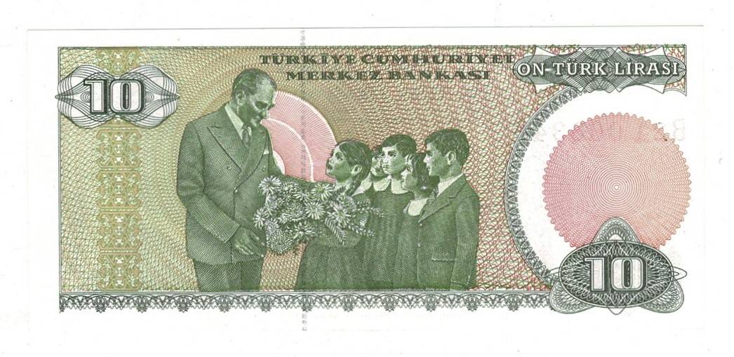 7.Emisyon 1.Tertip 10 Türk Lirası Seri B21 - ÇA/ÇİL TCK10101 - 2