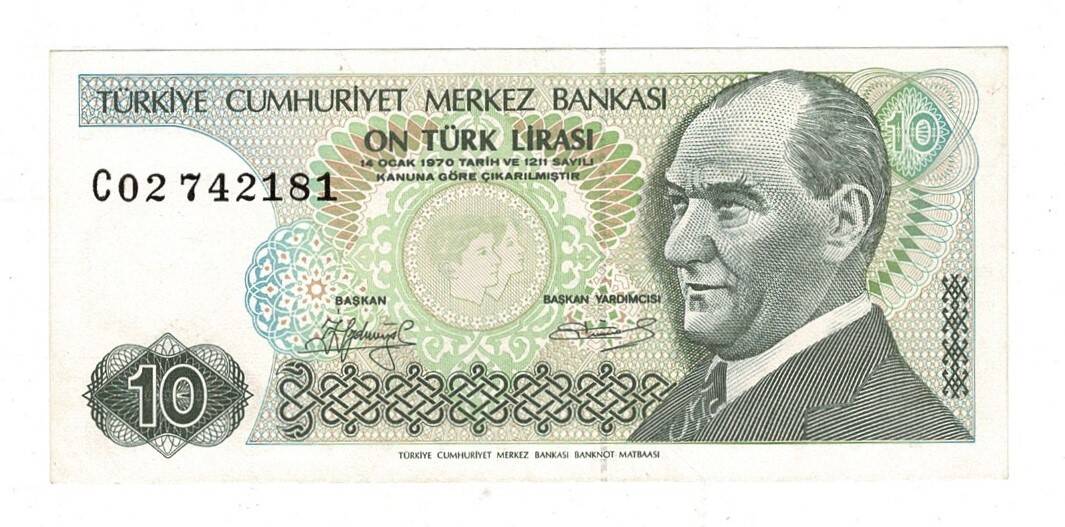 7.Emisyon 1.Tertip 10 Türk Lirası Seri C02 - ÇA TCK10104 - 3