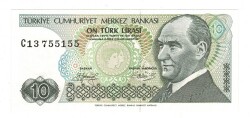 7.Emisyon 1.Tertip 10 Türk Lirası Seri C13 - ÇİL TCK10105 - 3