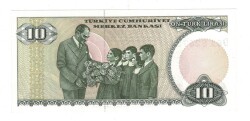 7.Emisyon 1.Tertip 10 Türk Lirası Seri C54 - ÇİL TCK10109 - 2