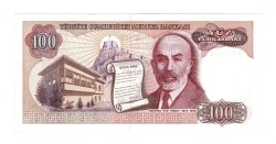 7.Emisyon 1.Tertip 100 Türk Lirası Seri A66 - ÇİL TCK10259 - 2