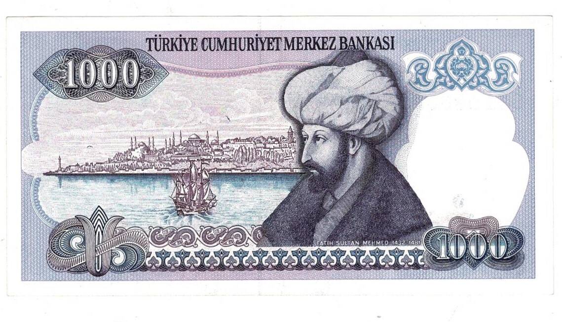 7.Emisyon 1.Tertip 1000 Türk Lirası Seri B31 ÇA - TCK9879 - 2