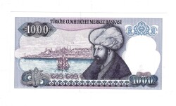 7.Emisyon 1.Tertip 1000 Türk Lirası Seri B45 ÇİL - TCK9869 - 2