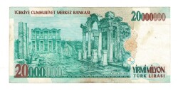 7.Emisyon 1.Tertip 20.000.000 Türk Lirası Seri H29 - ÇT+ TCK10180 - 2