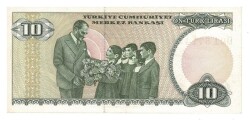 7.Emisyon 2.Tertip 10 Türk Lirası Seri D01 ÇA TCK3976 - 2