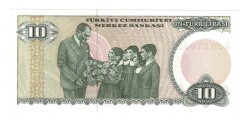 7.Emisyon 2.Tertip 10 Türk Lirası Seri D90 - ÇİL TCK10516 - 2