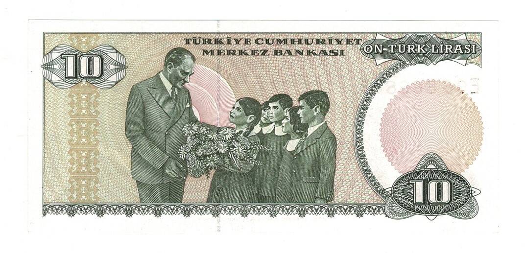 7.Emisyon 2.Tertip 10 Türk Lirası Seri E06 - ÇİL TCK10517 - 2