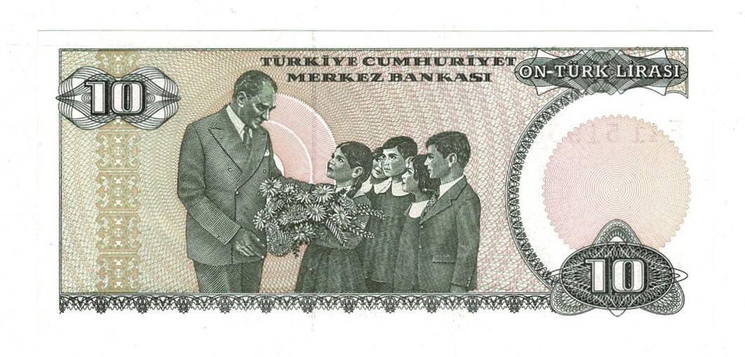 7.Emisyon 2.Tertip 10 Türk Lirası Seri E41 - ÇİL TCK10111 - 2