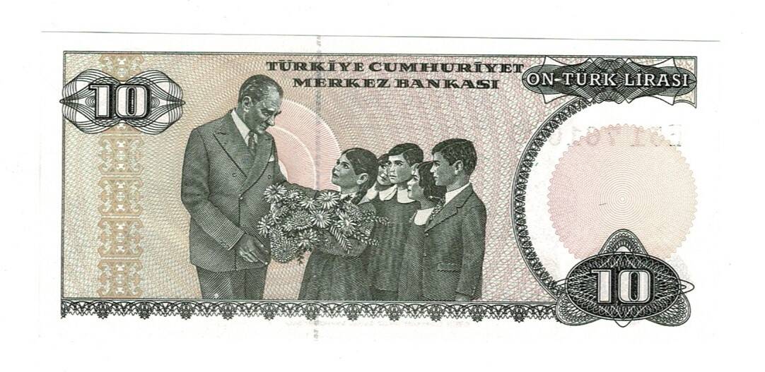 7.Emisyon 2.Tertip 10 Türk Lirası Seri E51 - ÇİL TCK10519 - 2