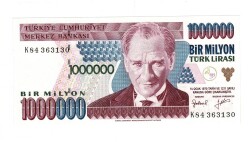 7.Emisyon 2.Tertip 1.000.000 Türk Lirası Seri K84 ÇİL - TCK9845 - 1