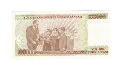 7.Emisyon 3.Tertip 100.000 Türk Lirası Seri J29 ÇİL TCK10022 - 2