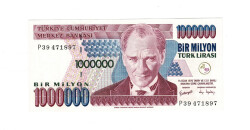7.Emisyon 3.Tertip 1.000.000 Türk Lirası Seri P39 ÇA TCK10037 - Gökçekoleksiyon