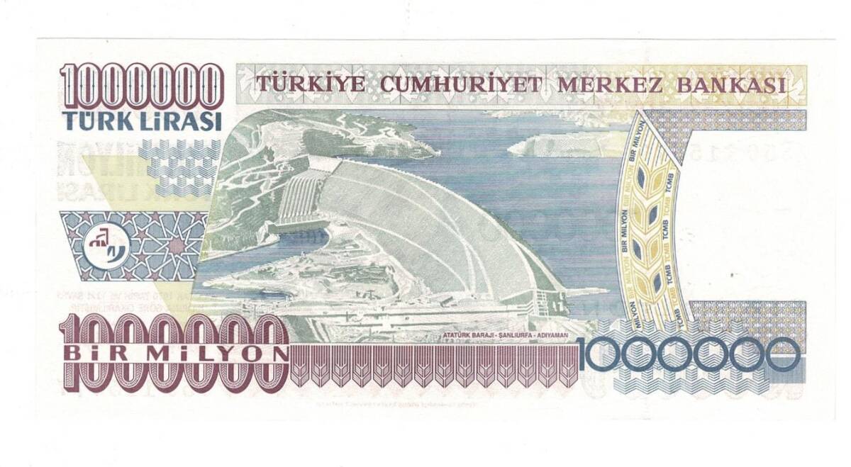 7.Emisyon 3.Tertip 1.000.000 Türk Lirası Seri S59 ÇİL - TCK9836 - 2