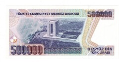 7.Emisyon 4.Tertip 500000 Türk Lirası Seri H37 - ÇİL TCK10152 - 2
