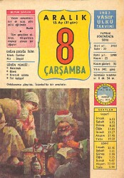 8 Aralık 1982 Takvim Yaprağı - Doğum Günü Hediyesi EFMN13616 - Gökçekoleksiyon