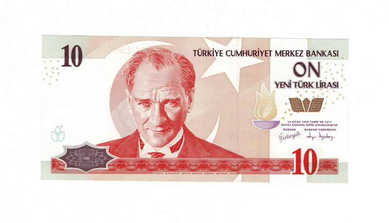 8. Emisyon 10 YTL Seri A01 ÇİL TCK9944 - 2