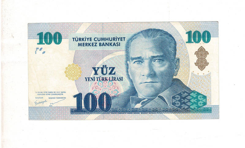 8. Emisyon 100 YTL Seri B14 ÇT+ TCK9928 - 2