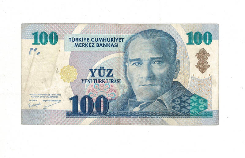 8. Emisyon 100 YTL Seri B75 ÇT+ TCK9924 - 2