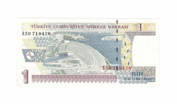 8. Emisyon 1 YTL Seri A50 ÇİL TCK9789 - 1