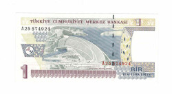 8. Emisyon 1.Tertip 1 YTL Seri A25 ÇİL TCK9782 - 1