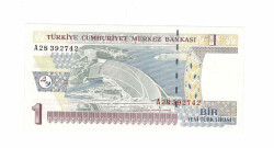 8. Emisyon 1.Tertip 1 YTL Seri A28 ÇİL TCK9784 - 1