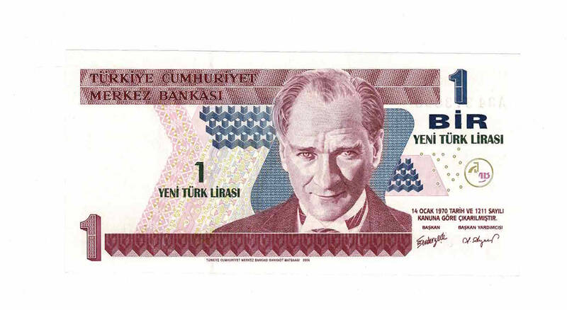 8. Emisyon 1.Tertip 1 YTL Seri A34 ÇİL TCK9787 - 2
