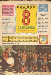 8 Haziran 1983 Takvim Yaprağı - Doğum Günü Hediyesi EFM(N)9005 - Gökçekoleksiyon