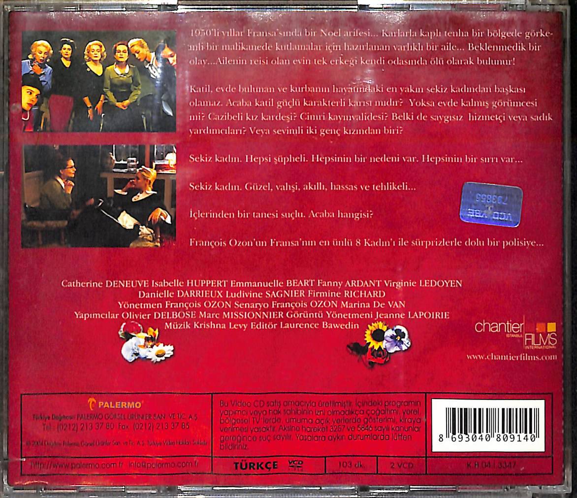 8 Kadın VCD Film (İkinci El - 10/8) VCD26566 - 2