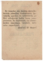 8 Ocak 1948 Takvim Yaprağı EFM928 - 4