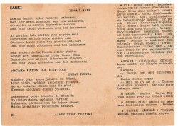 8 Ocak 1960 Ajans Türk Takvim Yaprağı(Şiirli Saatli) EFM(N)1802 - 2