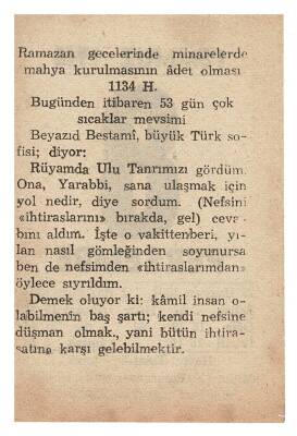 8 Temmuz 1948 Takvim Yaprağı EFM870 - 4
