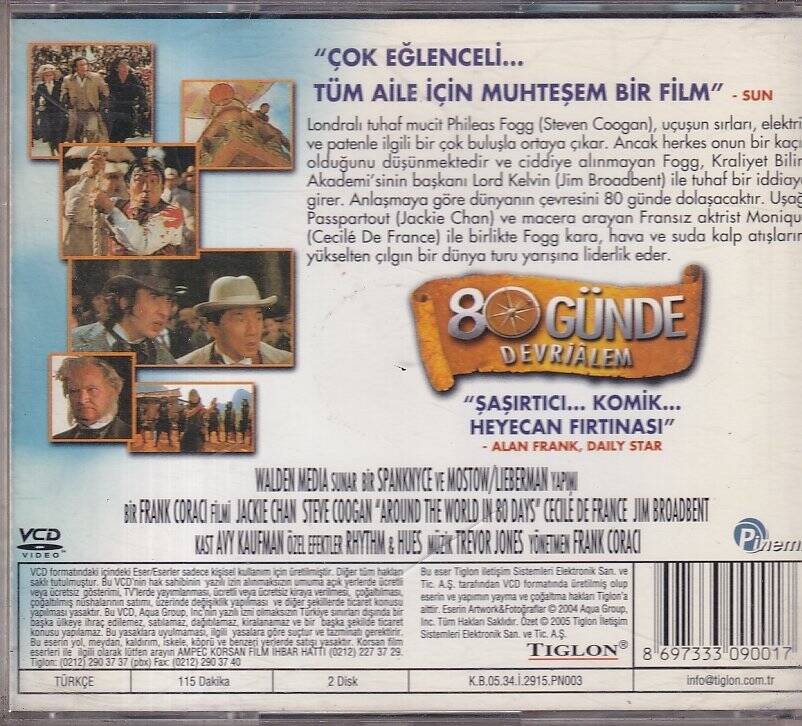 80 Günde Devrialem VCD Film VCD9086 - 2