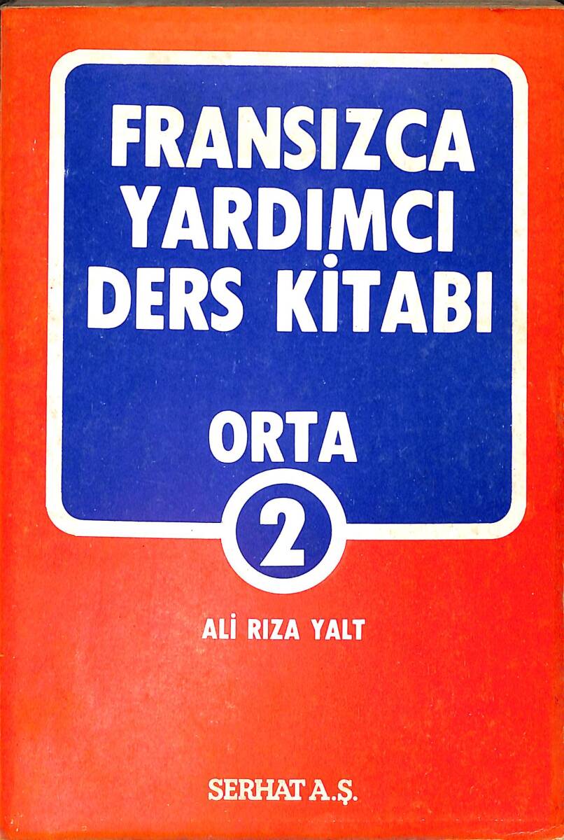 80'ler Fransızca Yardımcı Orta 2 Ders Kitabı NDR99045 - 1