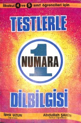 80'ler İlkokul 4 ve 5 Sınıfları İçin Testlerle 1 Numara Dil Bilgisi Kitabı NDR99113 - Gökçekoleksiyon