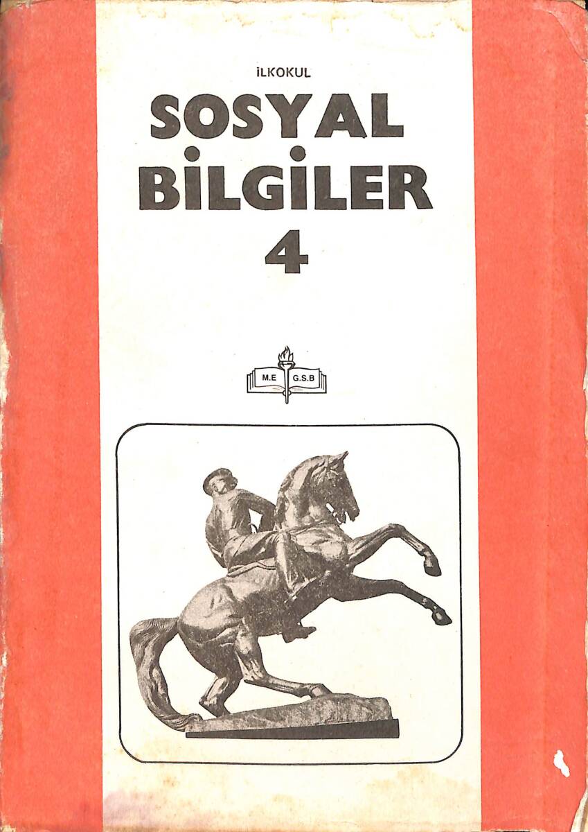80'ler İlkokul Sosyal Bilgiler 4.Sınıf Ders Kitabı NDR99120 - 1