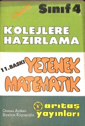 80'ler İlkokul Yetenek Matematik 4.Sınıf Kolejlere Hazırlanma Kitabı NDR99369 - Gökçekoleksiyon