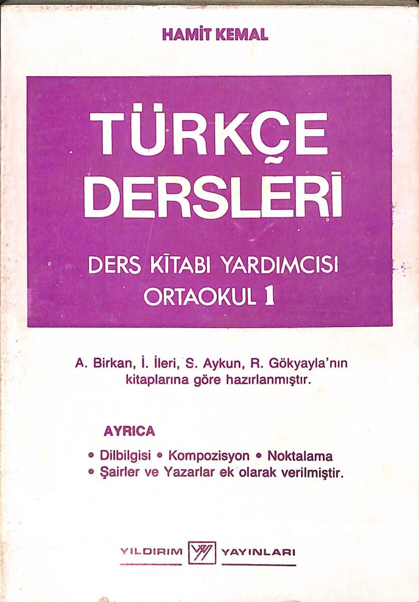 80'ler Türkçe Dersleri Ortaokul 1 Ders Kitabı Yardımcısı NDR99081 - 1