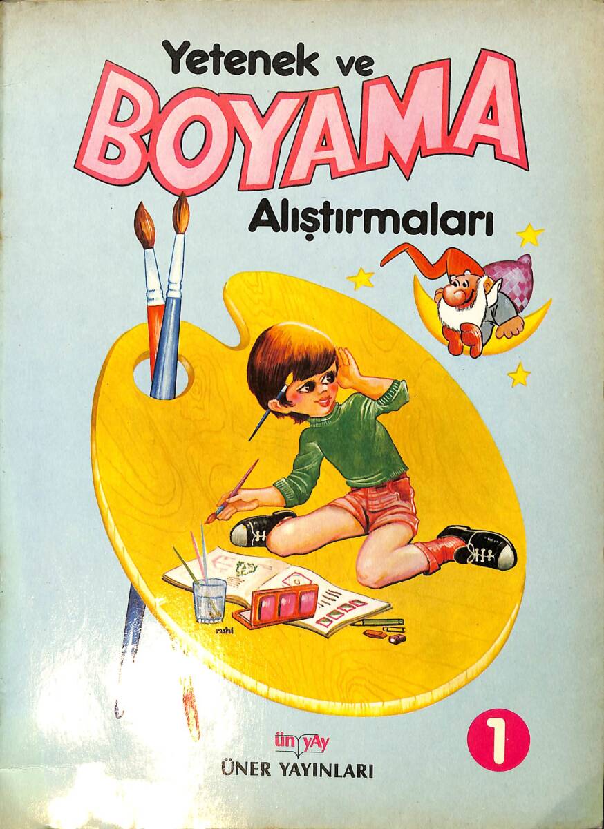 80'ler Yetenek ve Boyama Alıştırmaları 1 NDR101697 - 1