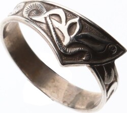 875 Ayar Gümüş Yüzük MVT323 - Gökçekoleksiyon