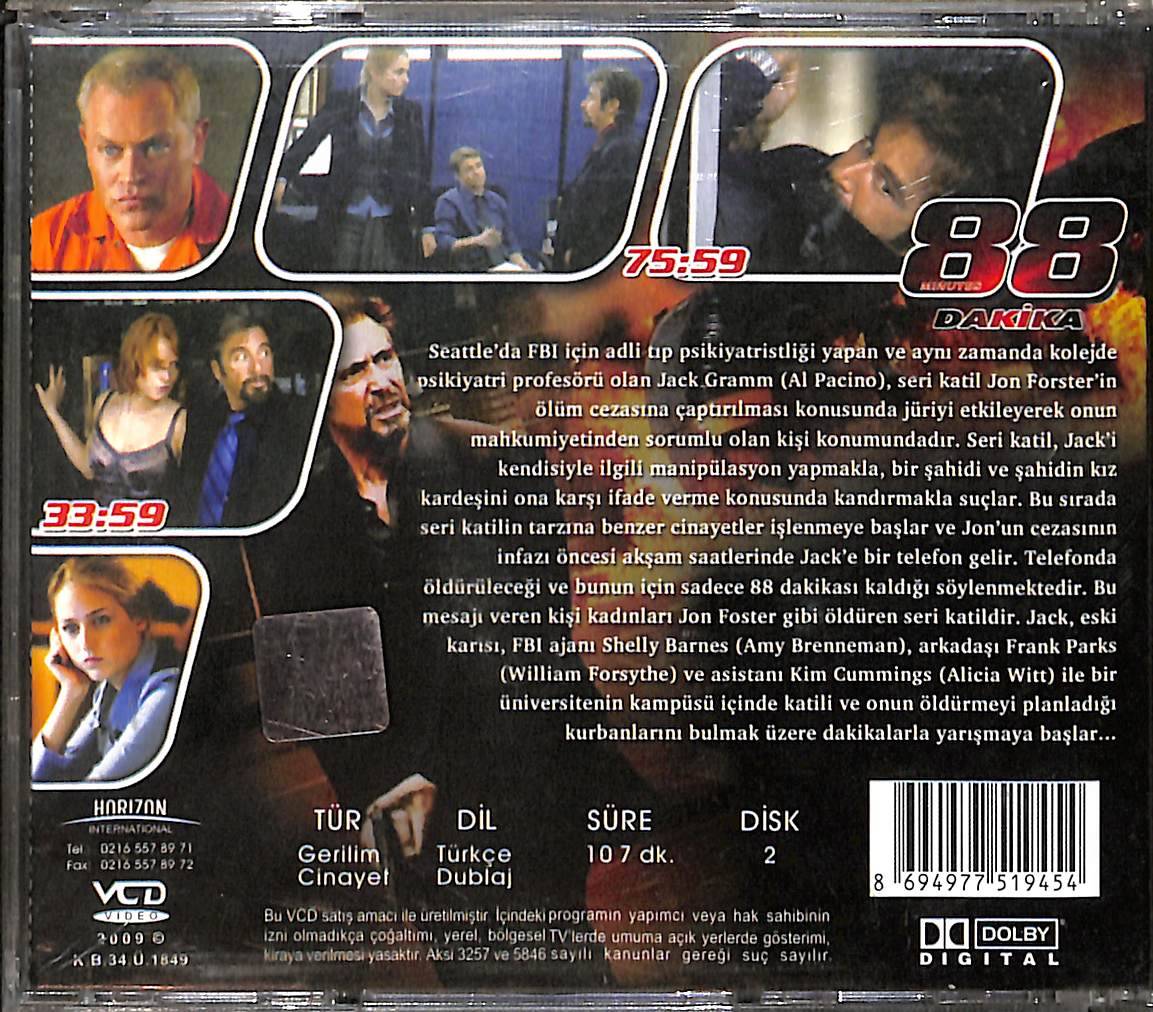 88 Dakika Al Pacino VCD Film VCD27323 - 2