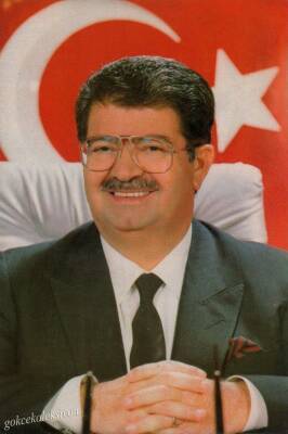 8.Dönem Cumhurbaşkanı Turgut Özal Kartpostal KRT2942 - 1
