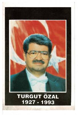 8.Dönem Cumhurbaşkanı Turgut Özal Kartpostal KRT3124 - 2