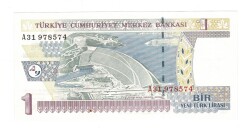 8.Emisyon 1.Tertip 1 Yeni Türk Lirası (1 YTL) Seri A31 - ÇİL TCK10244 - Gökçekoleksiyon