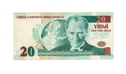 8.Emisyon 20 YTL Seri E66 ÇT TCK9999 - 2