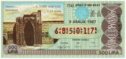 9 Aralık 1987 Piyango Bileti Çeyrek Bilet - AMASYA PYB3203 - Gökçekoleksiyon