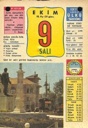 9 Ekim 1979 Takvim Yaprağı - Doğum Günü Hediyesi EFM(N)11729 - Gökçekoleksiyon