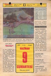 9 Haziran 1979 Takvim Yaprağı - Doğum Günü Hediyesi EFMN14463 - Gökçekoleksiyon