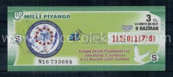 9 Haziran 2009 Çeyrek Bilet PYB1344 - Gökçekoleksiyon