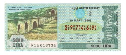 9 Mart 1990 (14) Dörtte Bir Bilet PYB4979 - Gökçekoleksiyon