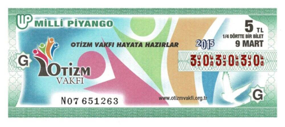 9 Mart 2015 Varyete (14) Dörttebir Bilet Çil PYB3804 - 1